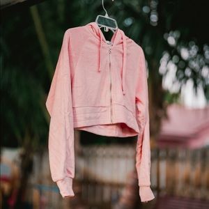 Crop Top and shorts track set